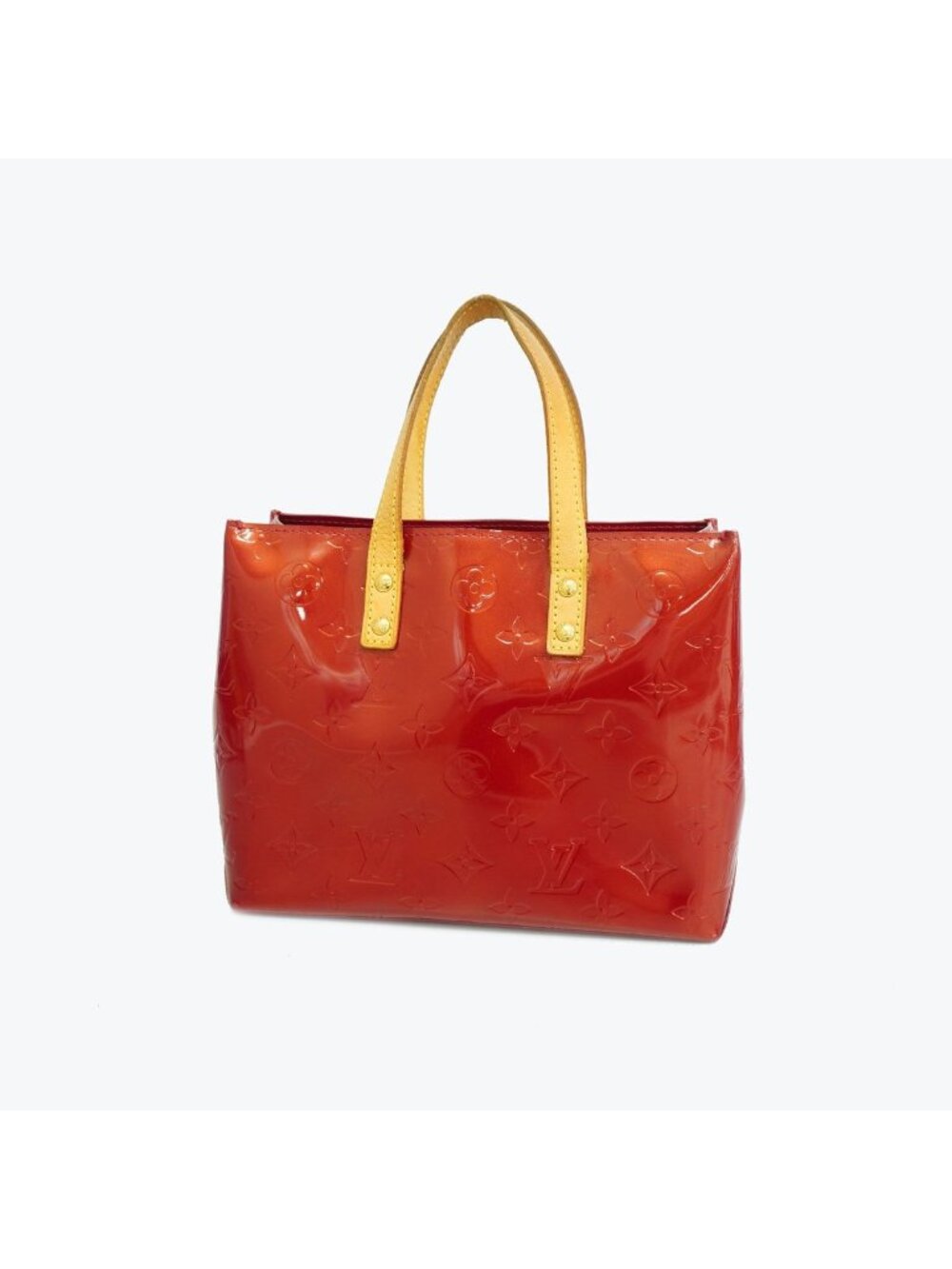 Louis Vuitton Handbag Vernis Reade PM Pomme D'amour